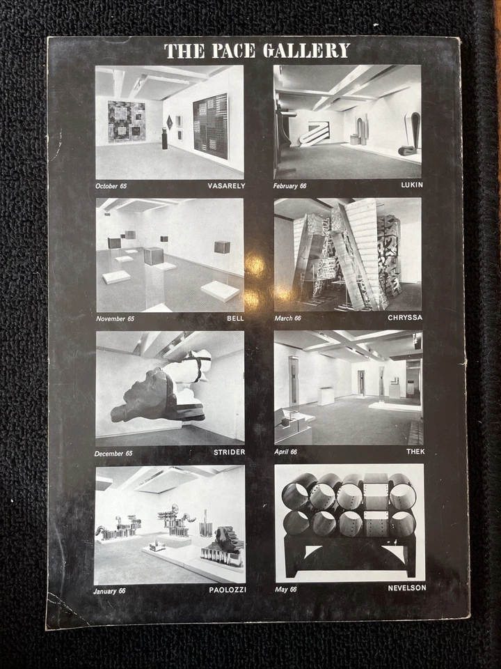 Vintage 1966 RARE Art International Magazine Volume X/6 33rd Venice Biennale V7 - Image 2 of 4