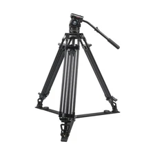 Sirui BCT-2003 BCT Series 3-Section Aluminum Video Tripod with 75mm BCH-10 BCH S