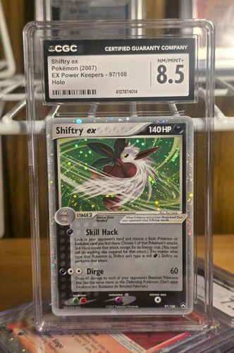 Shiftry ex graded CGC 8.5 for sale on eBay
