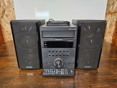 Sharp XL-BH250 Micro Shelf Executive Speaker System 5-Disc + Bluetooth  Tested