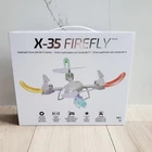 Sky Rider X-35 Firefly Ready To Fly Drone Wi-Fi Camera White LED RC Quadcopter