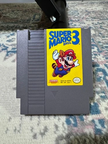Super Mario Bros. 3 (Nintendo NES, 1990) - Authentic - Cart Only