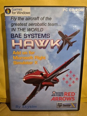 BAE Systems HAWK PC CD-ROM Add-On für Flight Simulator X / RAR / schneller Versand