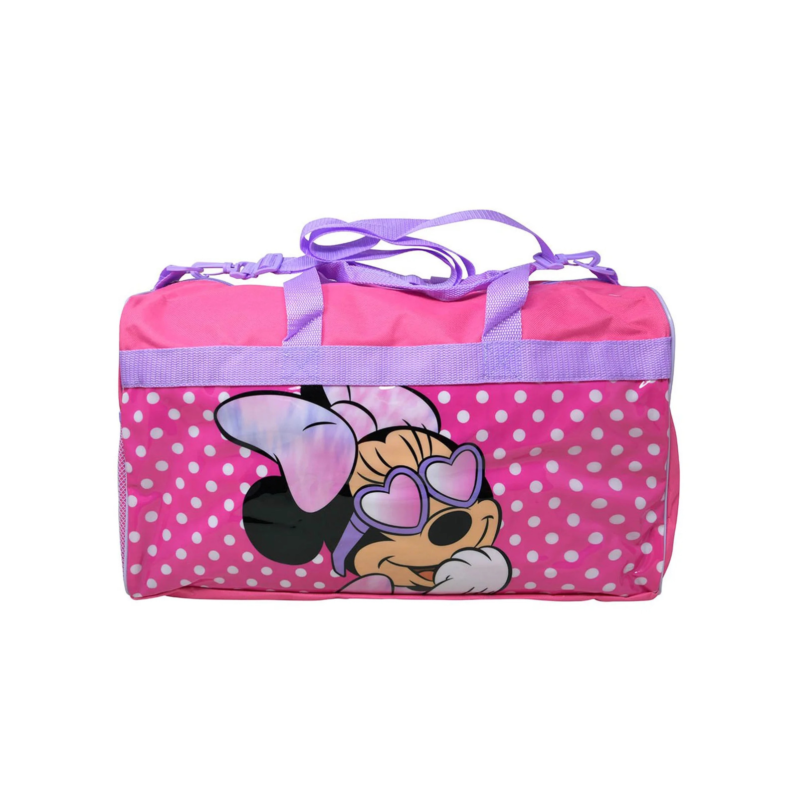 Girls Disney Minnie Mouse Duffel Bag Carry-On Overnight Trav
