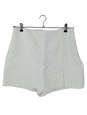 ZARA Gonna da tennis Donna Pantalone corto Taglia IT 46 bianco elegante