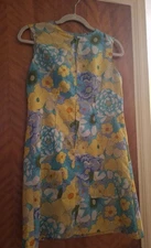 Vintage Flowered Summer Dress by Gabar New York
