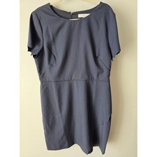 LOFT Blue Dress Women's Size 14 Career Professional Office Business Casual