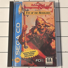 Eye of the Beholder Sega CD 1994 Manual Included