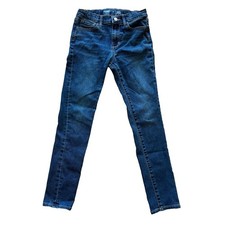 Old Navy Girls High-Rise Rockstar Jeggings Size 10 Dark Wash 360 Stretch Denim