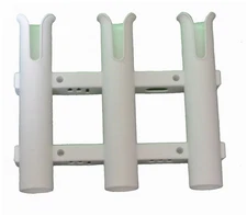 KUFA Sports 3 POLE TUBE RACK FISHING ROD HOLDER w/ MOUNTING Bracket RH90