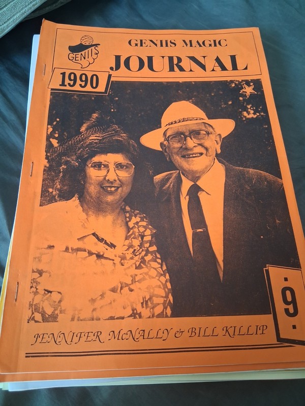 Collectible Magic Magazine Geniis Magic Journal Magazine Australia 1990-1997