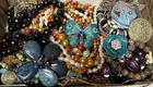 Vintage & Modern Some Signed Costume Jewelry Lot Full Small Priority Box # 150