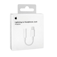 Original Apple AUX-Adpater Lightning auf 3,5-mm Klinkenstecker Weiß iPhone iPad