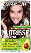 Garnier Nutrisse Permanent Hair Dye Natural-looking hair