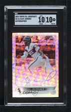 2022 Topps Chrome Logofractor Edition Eloy Jimenez #CA-EJ SGC 10 GEM Auto 0hw6
