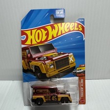 Hot Wheels Drift-Ender Land Rover Super Treasure Hunt STH Long Card Rare Sealed
