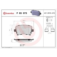 Satz Bremsbeläge Bremsklötze hinten für Seat Exeo 3R2 ST 3R5 Leon 1P1 | 24328