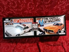 M5 2x pack general lee SEALED Dukes of Hazzard Roscoe Police Model Kit MPC 1/25