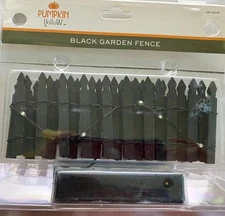 BLACK GARDEN FENCE FG Square PUMPKIN HOLLOW 2018 NEW #280-9918