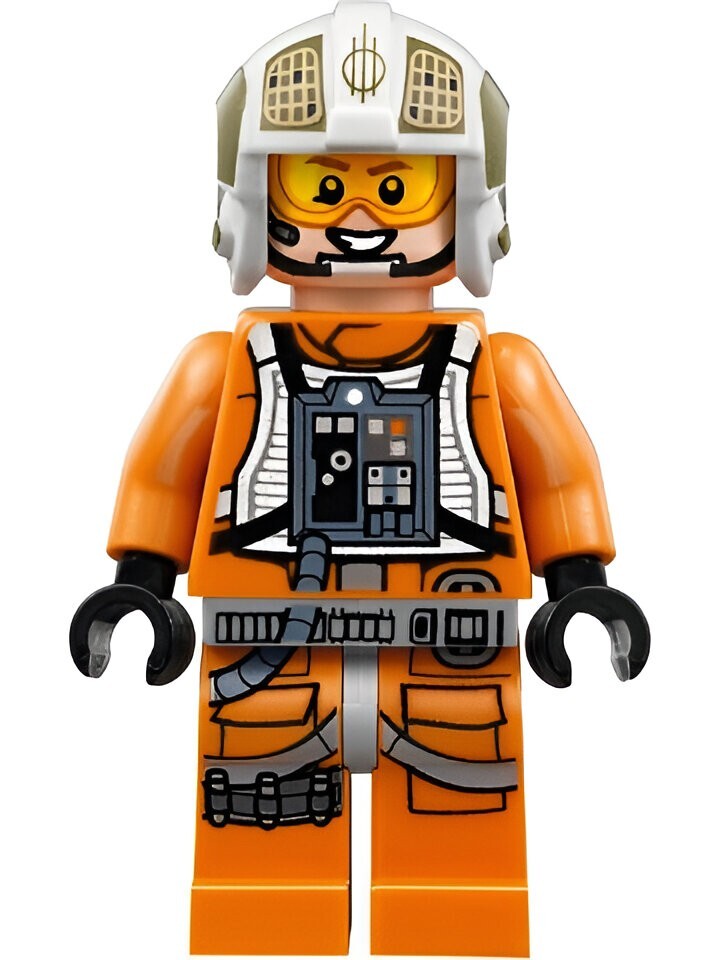 Lego Rebel Pilot Y-wing 75181 Episode 4/5/6 Star Wars Minifigure
