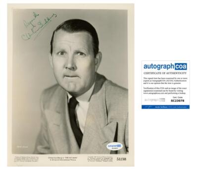 Clinton Sundberg "The Fat Man" AUTOGRAPH Signed 'Bill Norton' 8x10 Photo  ACOA | eBay