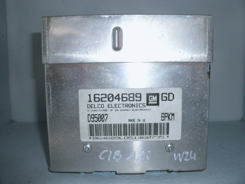 Opel Corsa B 1.2i Motorsteuergerät Steuergerät Delco 16204689 GD