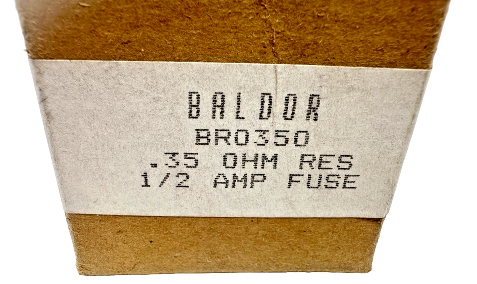 Resistencia Baldor BR0350 *sin fusible* Foto 2 de 2