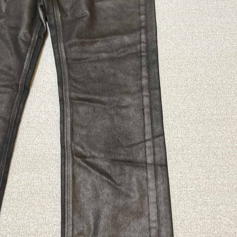 Christopher Blue Designer Jeans Women Size 6 Black Gold Painted Fashion Jeans - Image 3 of 4