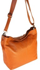 HANDTASCHE Leder Tasche ECHT Italy Ledertasche Beutel XL Farben IT BAG H/M-5