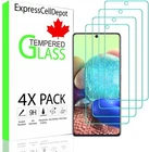 4X Premium Tempered Glass Screen Protector for Samsung Galaxy S22