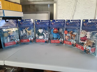 Rudolph and The Island of Misfit Toys LOT OF 6 NEW Action Figures