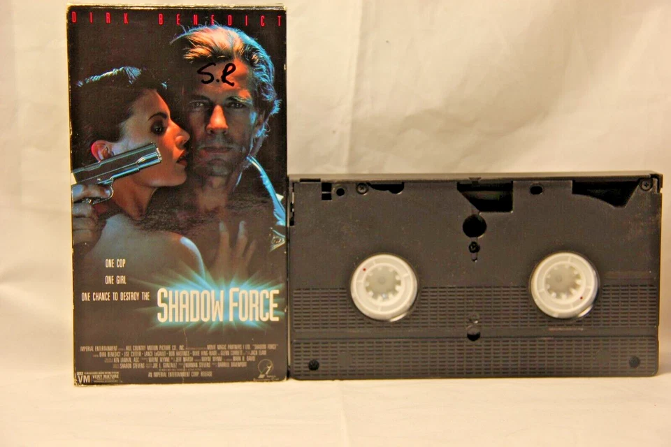 Shadow Force 1992 VHS Tape One Cop One Girl One Chance To Destroy the Shadow - Image 4 of 4