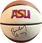 Arizona State Sun Devils Bobby Hurley Signed Logo Basketball Beckett Certified
