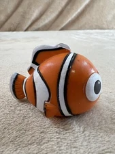 2” PVC Clownfish Orange & White Nemo Like Figure Cake Top Not Hollow