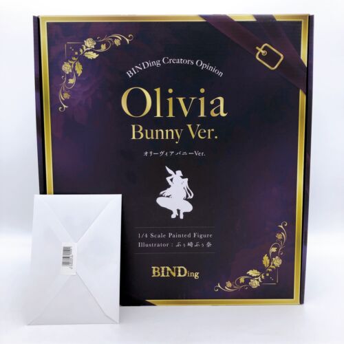 (w/Bonus) BINDing Olivia Bunny Ver. 1/4 Figure Native AUTHENTIC Sealed Japan - Picture 1 of 8