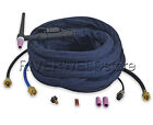 Wp-20F Wp20F-25 Tig Welding Torch Complete Flexible Water Cooled 200A 25 Feet