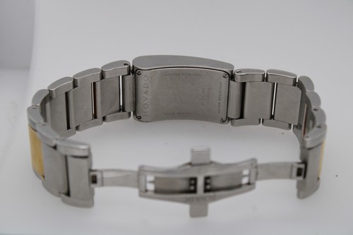 MOVADO Model #84 C1 1481 Elliptica Two Tone Gold / Stainless Men's Watch #18903B - Picture 5 of 6