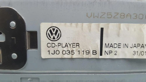 1J0035119B System Audio / Radio/CD für VOLKSWAGEN Sharan (7m6/7m9) 2004 2079891 - Bild 5 von 10