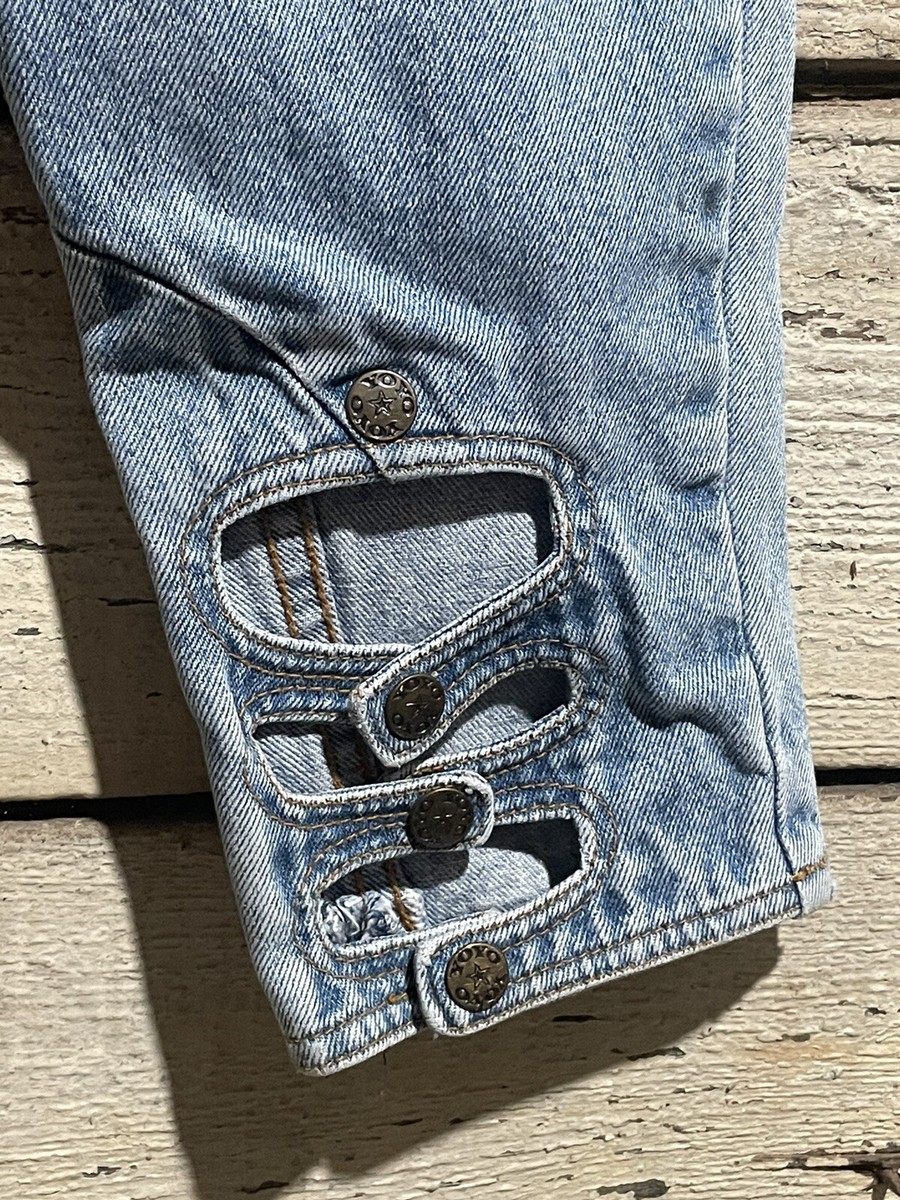 Vintage YOYO Jeans ~ Sz 3 ~ Zipper Fly ~ Blue ~ High Rise