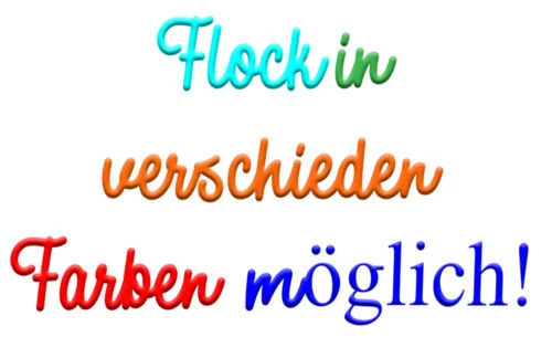 Zusatztext / Schriftzug zu Ihren Blickfang Artikeln