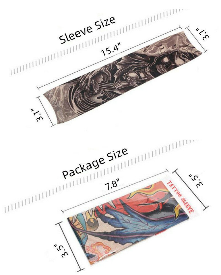 6 Pairs Cooling Arm Sleeves Outdoor Sport UV Sun Protection Arm Cover ...