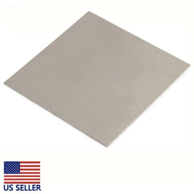1PCS 2.0mm x 100mm x 100mm Titanium plate Ti Titan  TC2 Gr2 Plate Sheet Foil