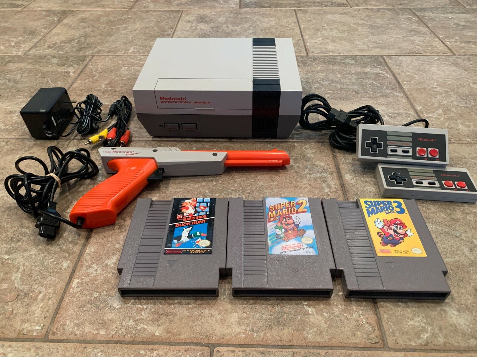 Nintendo Nes System Console Super Bros 1 2 3 Original OEM Polished 72 | eBay