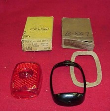 New 1937 1938 Chevy Tail Light Lamp Lens Door Nors 37 38 Truck Master Coupe