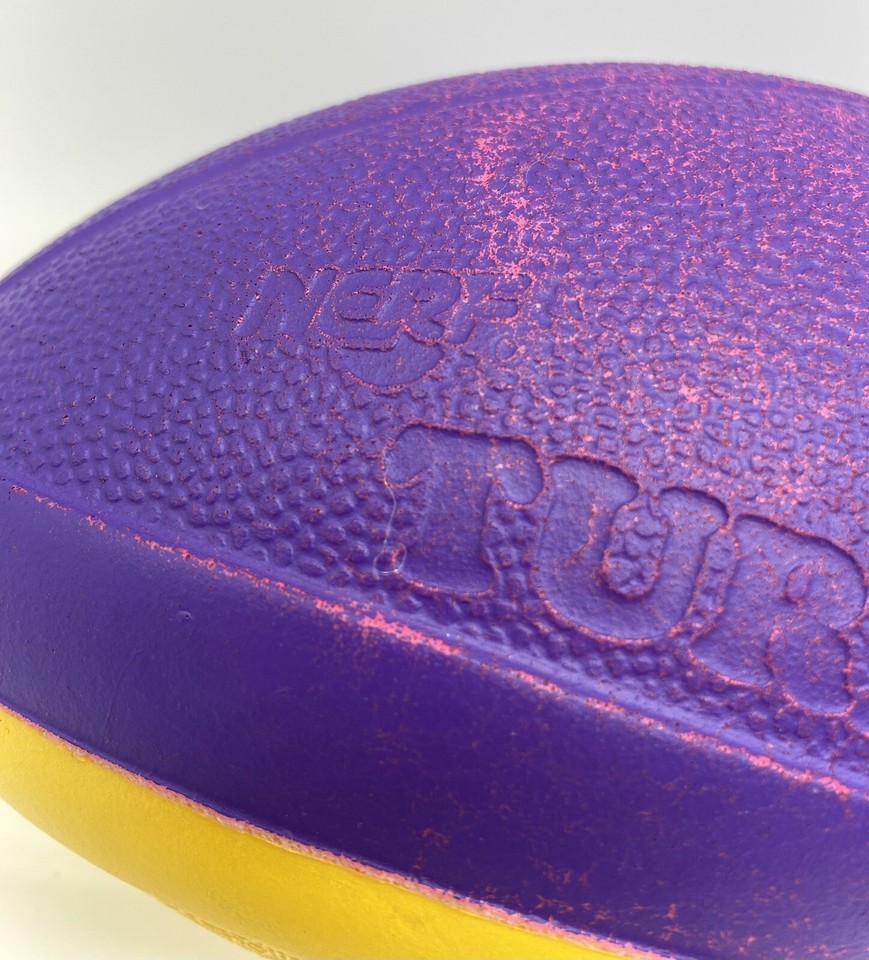 The Rosie O'Donnell Show Yellow/Purple Nerf Football Memorabilia eBay