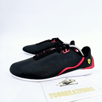 Puma Scuderia Ferrari Drift Cat Decima Motorsport Mens Size 11 Black Red  NEW