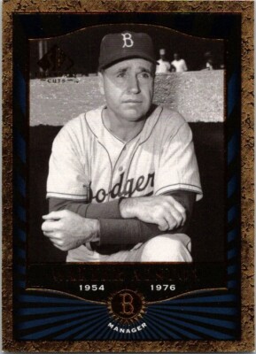 2001 UD SP Legendary Cuts Base #36 Walter Alston