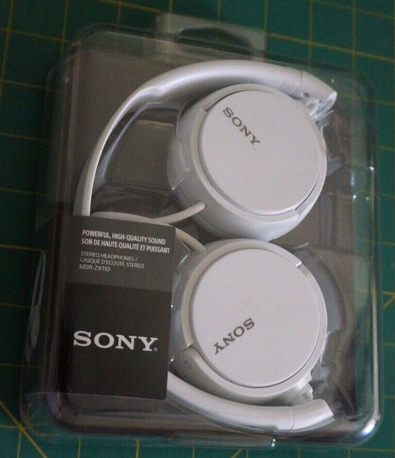 SONY Stereo Headphones MDR-ZX110 New