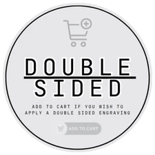 DOUBLE SIDED LOGO ENGRAVING | CUSTOM ENGRAVED TUMBLERS |