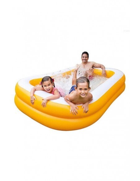Intex 57181NP piscina gonfiabile Family Arancio rettangolare 229x152x48 cm Rotex